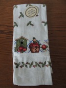 Mały ręcznik ze świątecznymi motywami  nowy fabrycznie zapakowany bawełna 