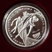 Moneta 10 zł 2010 Ag 925 Polska Reprezentacja Olimpijska - Vancouver 2010