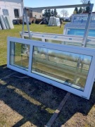 Okno balkonowe  używane z Niemiec 218wys 84szer 