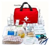 Apteczka pierwszej pomocy turystyczna, do plecaka ewakuacyjnego