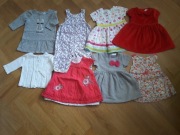 Paka ubrań dla dziewczynki rozmiar 68, H&M, ZARA