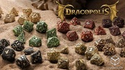 Drakopolis - zestaw kości RPG od Q-Workshop. Wyjątkowy z kickstartera!