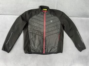 SHIMA PIKOWANA KURTKA OCIEPLAJĄCA MOTOCYKLOWA MĘSKA WARMUP MEN BLACK 3XL