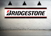 Baner plandeka Bridgestone 300x100cm opony wulkanizator garaż