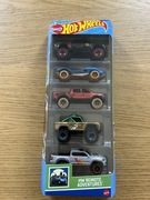 HOT WHEELS - REMOTE ADVENTURES - 5 PACK - 5 PAK - 5 AUT - ZOBACZ POZOSTAŁE