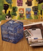 Figurka ICE BLOCK BLOK Lodu Minecraft Kinder Joy VC335A