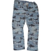 Spodnie jeansy konie dziewczęce H&M 92