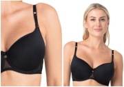 Biustonosz usztywniany 70D Samanta Mona A460 spacer, koronka