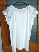 Esprit atrakcyjna bluzeczka roz M 
