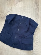 Top gorset garnitur granatowy nowy Reserved r S