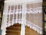 Firana gotowa  koronkowa 120*300 z gipiurą 