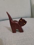 Drewniana Figurka kota