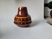 Wazon Pruszków wazonik porcelit PRL kratka