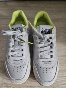 Nowe w pudełku Clarks 35 skórzane z metkami szare snikersy sneakersy