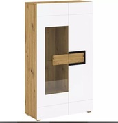 Nowa Witryna Paweł biały/ dąb wotan