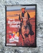 Plakat w ramce 30x40 Marlboro Country Vintage 