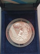 Finlandia, Srebro, 100 MK, 1994r, Proof.