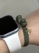 Bransoletka kokardka z zawieszką