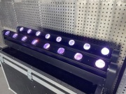 Ruchome belki 8x10W RGBW, bardzo ładny stan, kable Powercon