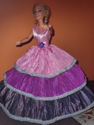 Suknia ,ubranko dla lalki barbie