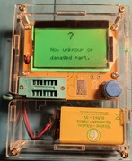 Miernik, tester elementów RLC.