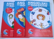 Kurs angielskiego Angielski dla rodziców przedszkolaka książki+3CD komplet
