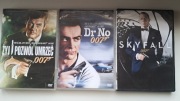 Zestaw 3 filmów dvd z 007 James Bond 