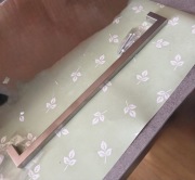 Nowe uchwyty do szafek długość całkowita 33 cm stal nierdzewna 