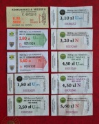Bilety KM Chojnice, szt. 10