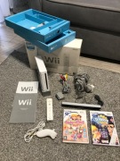 Wii konsola nintendo pudełko zestaw 