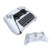 Bezprzewodowa klawiatura bluetooth do kontrolera DealSense PS5 - Biała