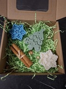 Zestaw świeczek świątecznych sojowych 