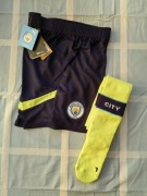 Manchester City zestaw spodenki getry Puma nowe z metkami