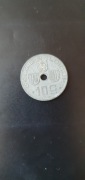 Belgia 10 centymów 1944 rok ( Q,E )