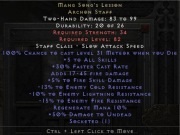 Diablo 2 Rotw mang songs lesson +soc 5/5 fire nonladder PC