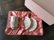 Epiag Antonina zestaw złoconych filiżanek 