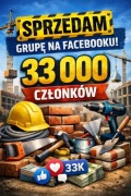 Sprzedam dużą, aktywną grupę na Facebooku – branża budowlana