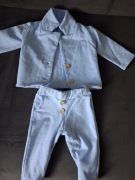 Komplet do chrztu dla chłopca