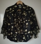 Czarna elegancka bluzka damska 