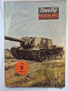 Mały Modelarz 2/1980 Radzieckie działo samobieżne ISU 152