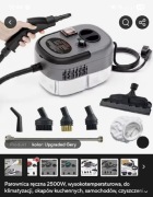 Parownica reczna 2500w szara 