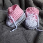 Trampeczki  dla maluszka handmade 