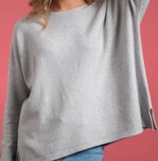 Lemonada sweterek szary