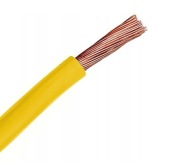 Przewód Instalacyjny 1x 0,5 mm² LgY H05V-K Żółty