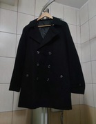 płaszcz M męski czarny ASOS DESIGN rozmiar M krótki płaszcz bosmanka dwurz