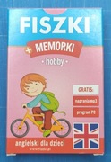 FISZKI język angielski 4+ Hobby + memorki 