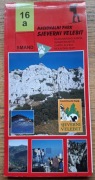Chorwacja 16 a Nacionalni Park Sjeverni Velebit mapa 1:30 000