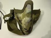 Gogle oraz metalowa maska do ASG