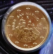 SAN MARINO 2009 50 CENTÓW UNC !!!!!!!!!!