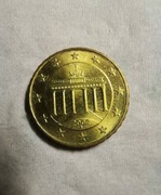 Niemcy - RFN, 10 Euro Cent, 2002, Karlsruhe